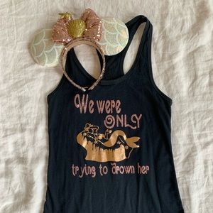 Mermaid tank and ears
